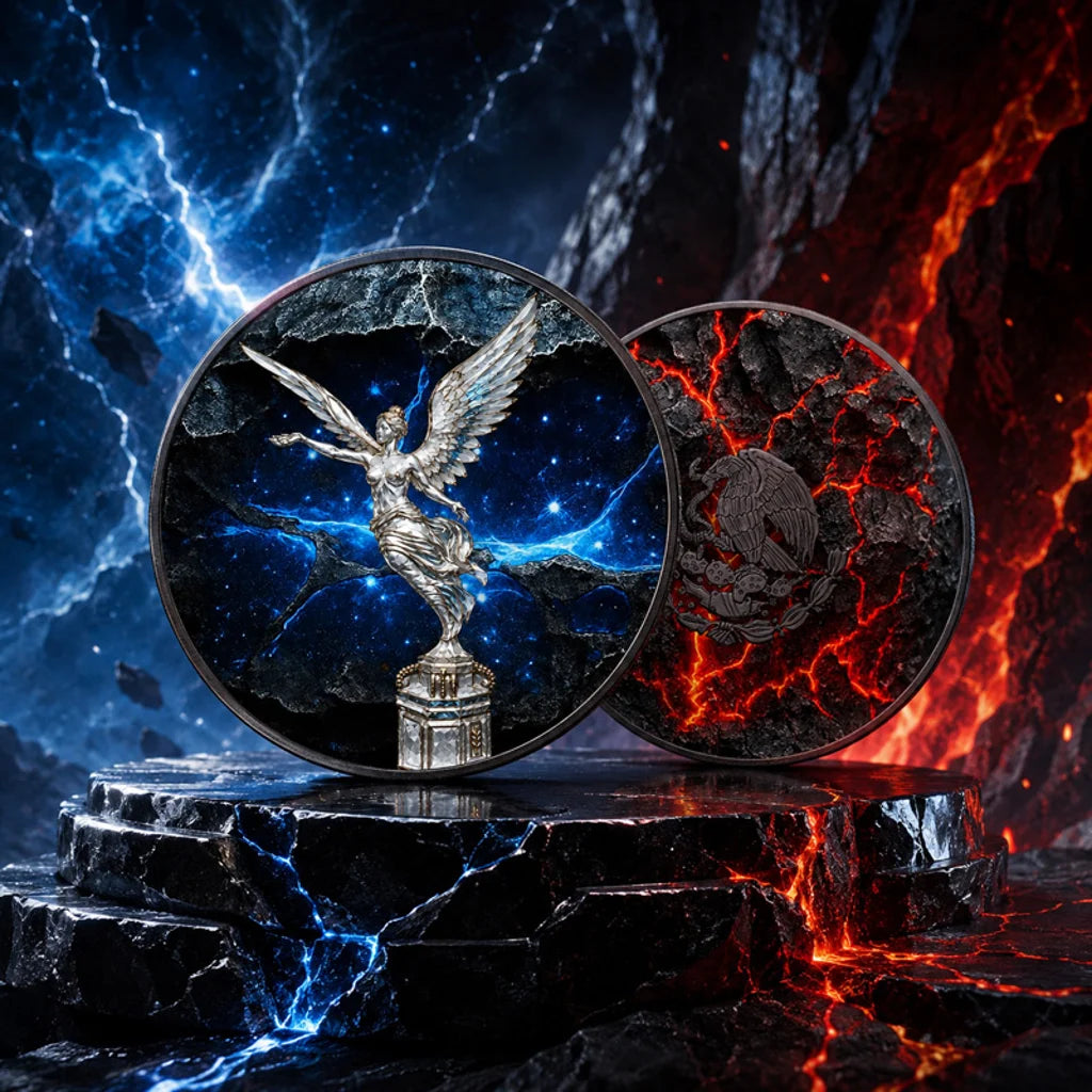 2024 Mexico Libertad Starfire Metal Edition 1 oz Silver Coin
