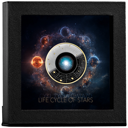 2026 Cameroon Life Cycle of Stars - White Dwarf 17.5g Silver Coin