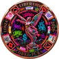 Libertad Neon Poker Chip Colorized 1 oz Copper Round (06/13)