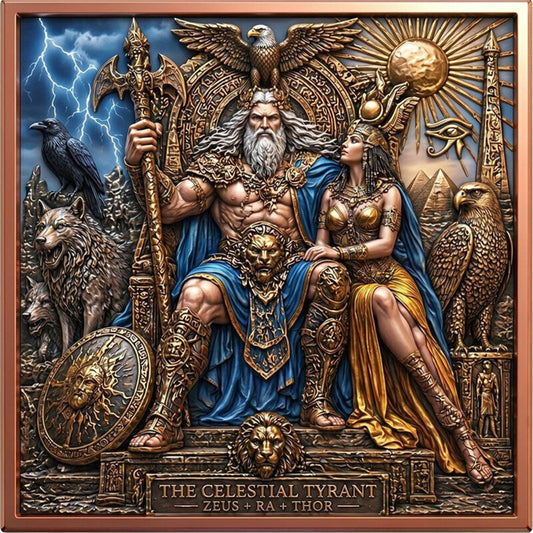 Mythological Fusion - The Celestial Tyrant 5 oz Copper Bar (06/26)