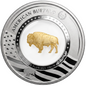 2026 Solomon Islands The Embracing Gold Buffalo 2 oz Silver Coin (06/26)