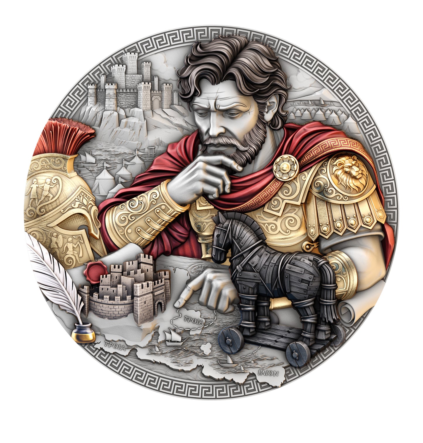 2026 Niue The Odyssey - Odysseus 2 oz Silver Coin (08/17)