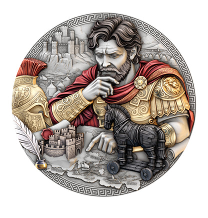 2026 Niue The Odyssey - Odysseus 2 oz Silver Coin (08/17)
