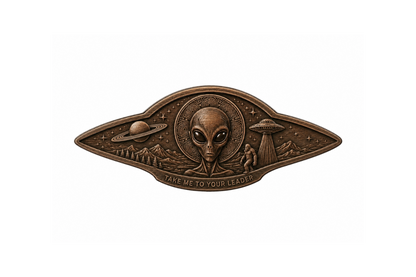 Area 32 Encounter 1 oz High Relief Shaped Copper in Box (06/28)