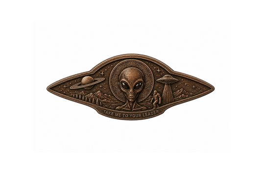 Area 32 Encounter 1 oz High Relief Shaped Copper in Box (06/28)