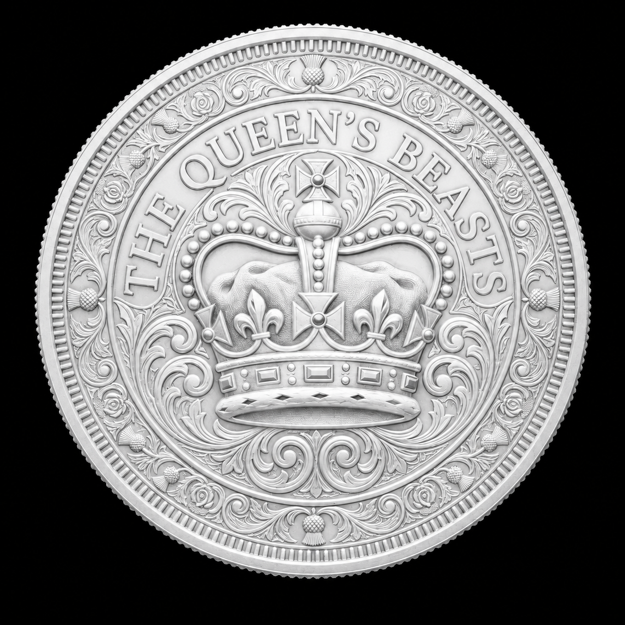 Queen's Beast Lion of England 3g Silver Round (07/31)