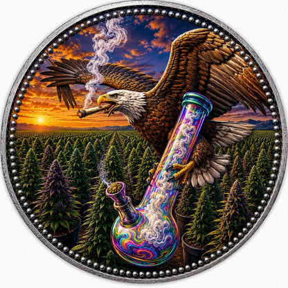 2026 Engelhard Prospector American Harvester Edition 1 oz Silver Round (08/07)
