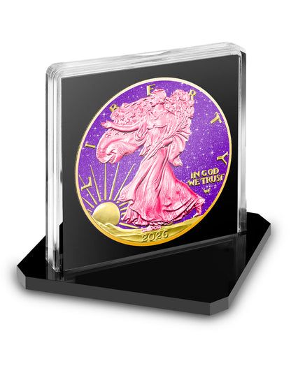 2026 U.S. Eagle Royal Amethyst Edition 1 oz Silver Coin (06/29)