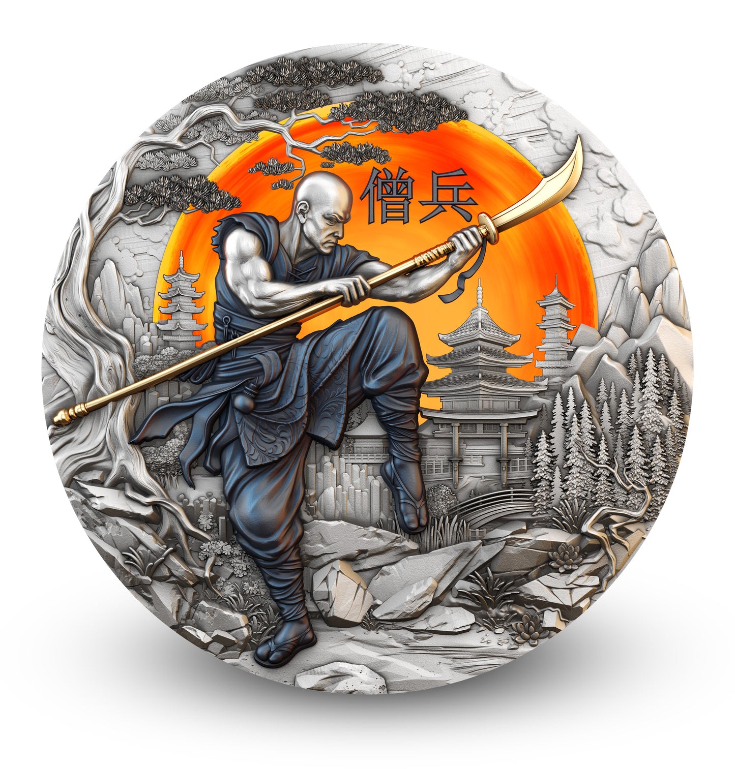 2026 Niue Warrior's Path - Sohei 2 oz Silver Coin (06/22)