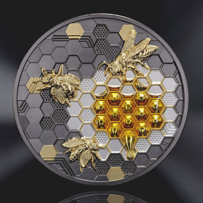 2026 Niue Bionic Genesis - Queen Bee 5 oz Silver Coin