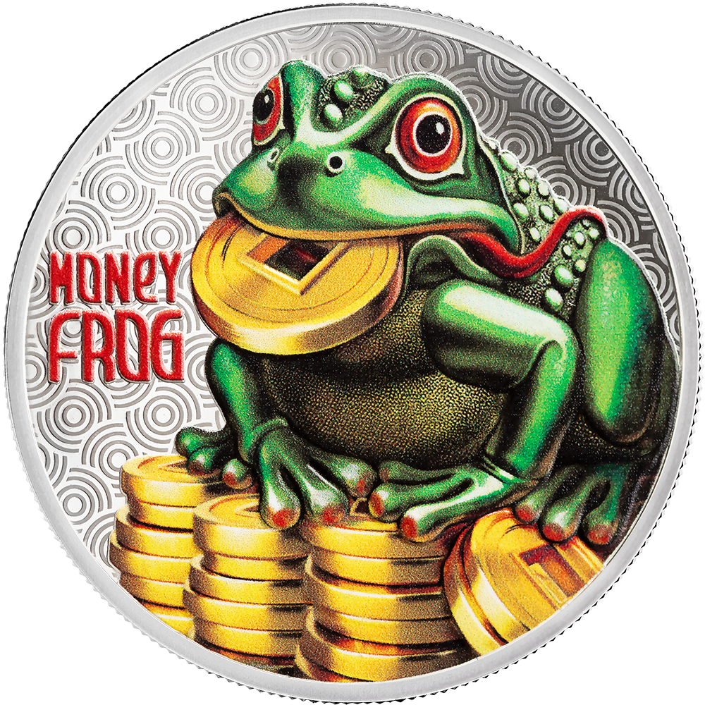2026 Samoa Lucky Coin - Money Frog 1/2 oz Silver Coin