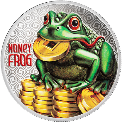 2026 Samoa Lucky Coin - Money Frog 1/2 oz Silver Coin