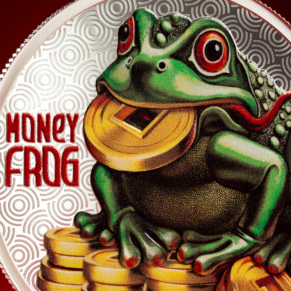 2026 Samoa Lucky Coin - Money Frog 1/2 oz Silver Coin