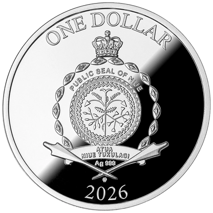 2026 Niue Merry Christmas 17.5g Silver Coin