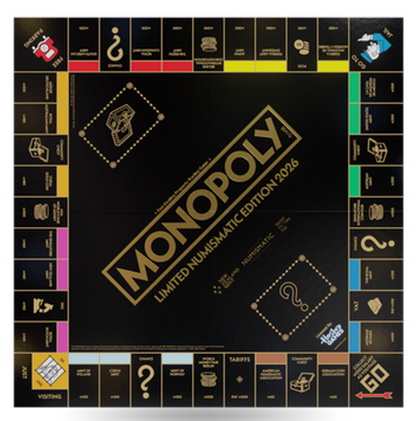 2026 Niue Monopoly 1 oz Silver Coin & Board Set