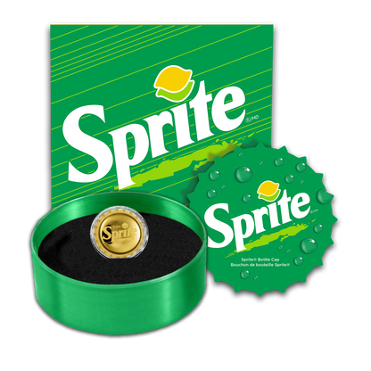 Estimate: 2026 PAMP Sprite Bottle Cap Shaped 1.2g Gold Coin