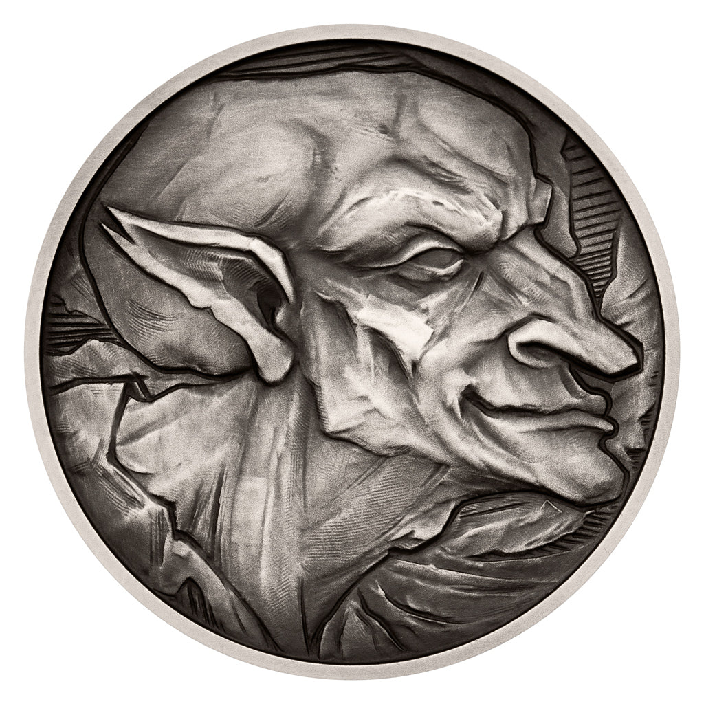 Estimate: 2026 Niue Mythological Figures Goblin 1 oz Silver Coin (07/07)