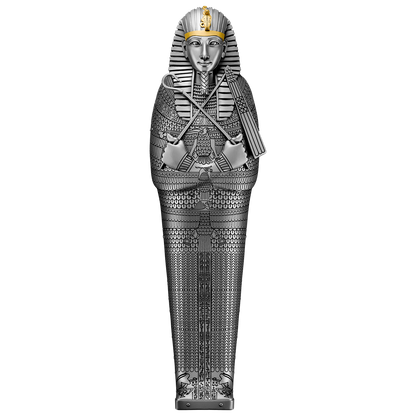 2027 Niue The Silver Coffin of King Psusennes I 5 oz Silver Coin