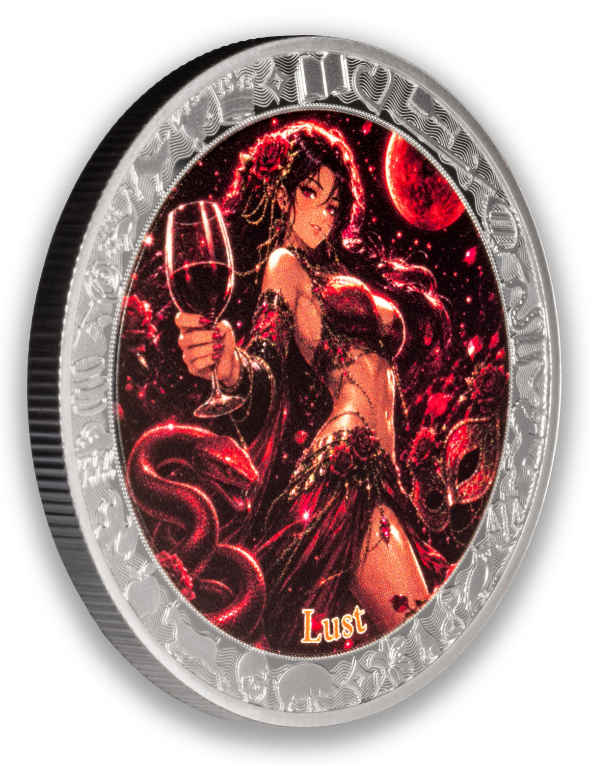 2026 Niue Seven Sins & Virtues - Lust 1 oz Silver Coin