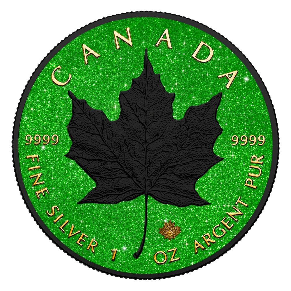 2026 Canada Maple Leaf Green Monster Edition 1 oz Silver Coin (07/17)