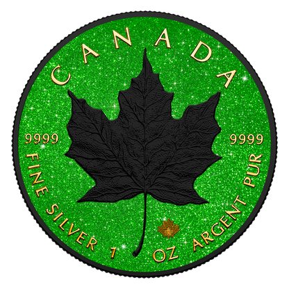 2026 Canada Maple Leaf Green Monster Edition 1 oz Silver Coin (07/17)