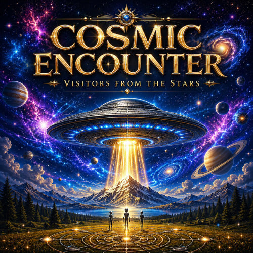 Cosmic Encounter - Visitors from the Stars 1 oz Copper Medal (07/03)