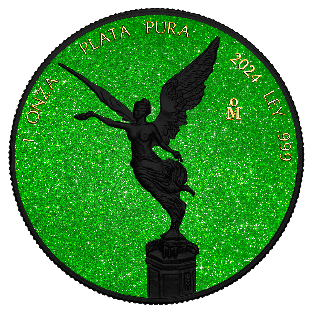 2024 Mexico Libertad Green Monster Edition 1 oz Silver Coin (07/17)