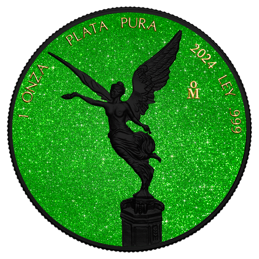 2024 Mexico Libertad Green Monster Edition 1 oz Silver Coin (07/17)