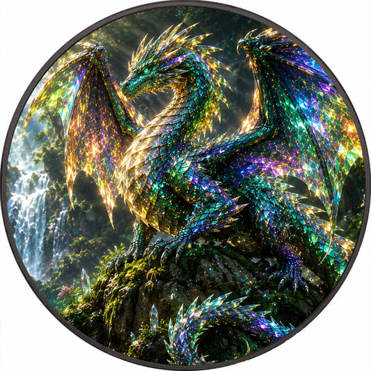 2026 Canada Maple Leaf Emerald Forest Dragon Edition 1 oz Silver Coin (07/16)