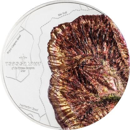 2026 Cook Islands Topography - Bryce Canyon 5 oz Silver Coin