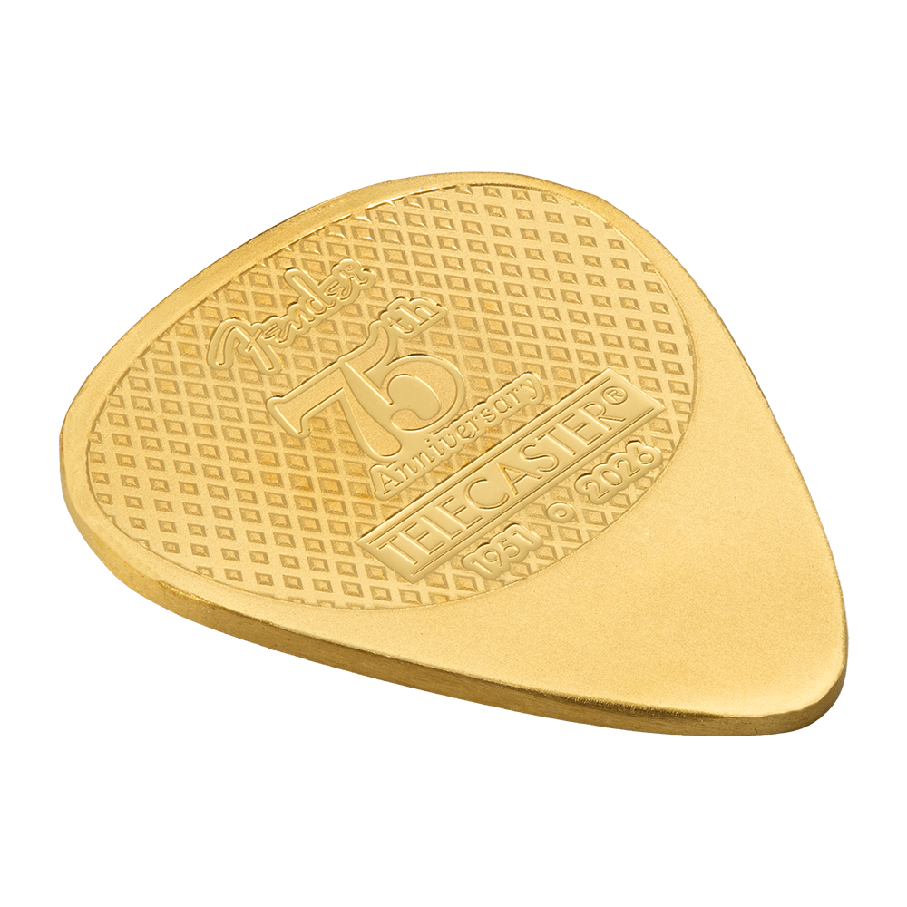 Estimate: 2026 Niue Fender Telecaster 75th Anniversary 5g Gold Bar (08/12)