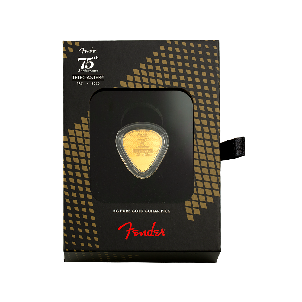 Estimate: 2026 Niue Fender Telecaster 75th Anniversary 5g Gold Bar (08/12)