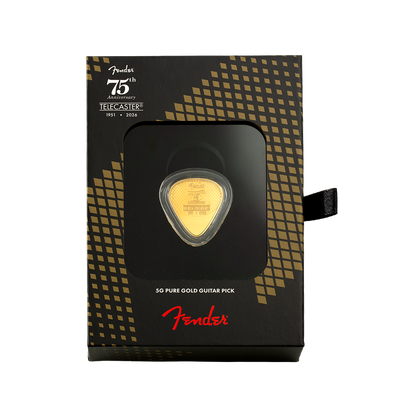 Estimate: 2026 Niue Fender Telecaster 75th Anniversary 5g Gold Bar (08/12)