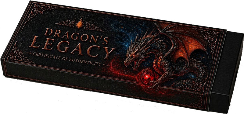 Dragon's Legacy Shaped 1 Kilo Copper Medal (07/16)