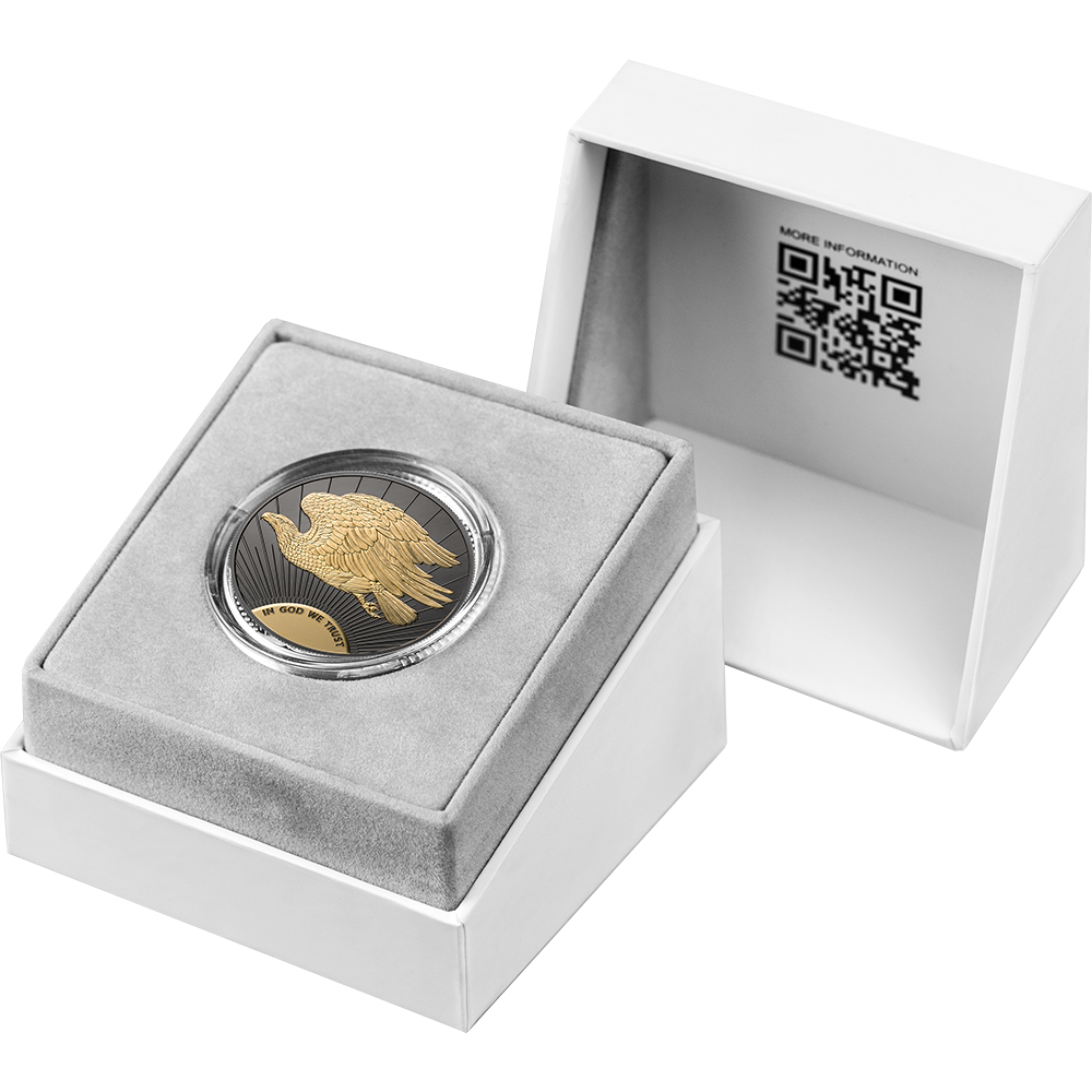 2027 United Crypto States Double Eagle 1 oz Silver Coin