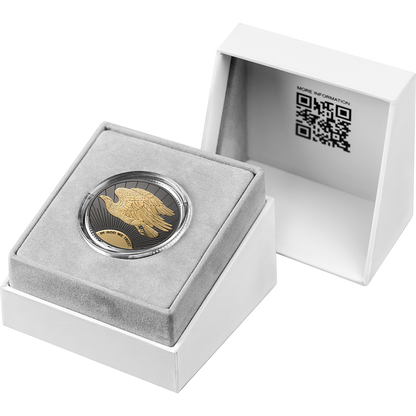 2027 United Crypto States Double Eagle 1 oz Silver Coin