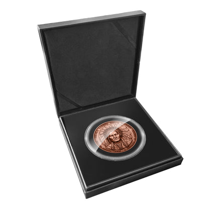 2027 Sioux Nation Sitting Bull UHR 10 oz Copper Coin - Capsule