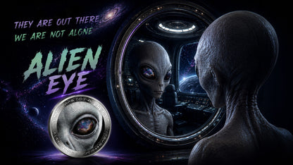 2026 Cameroon Alien Eye 1 oz Silver Coin (07/03)