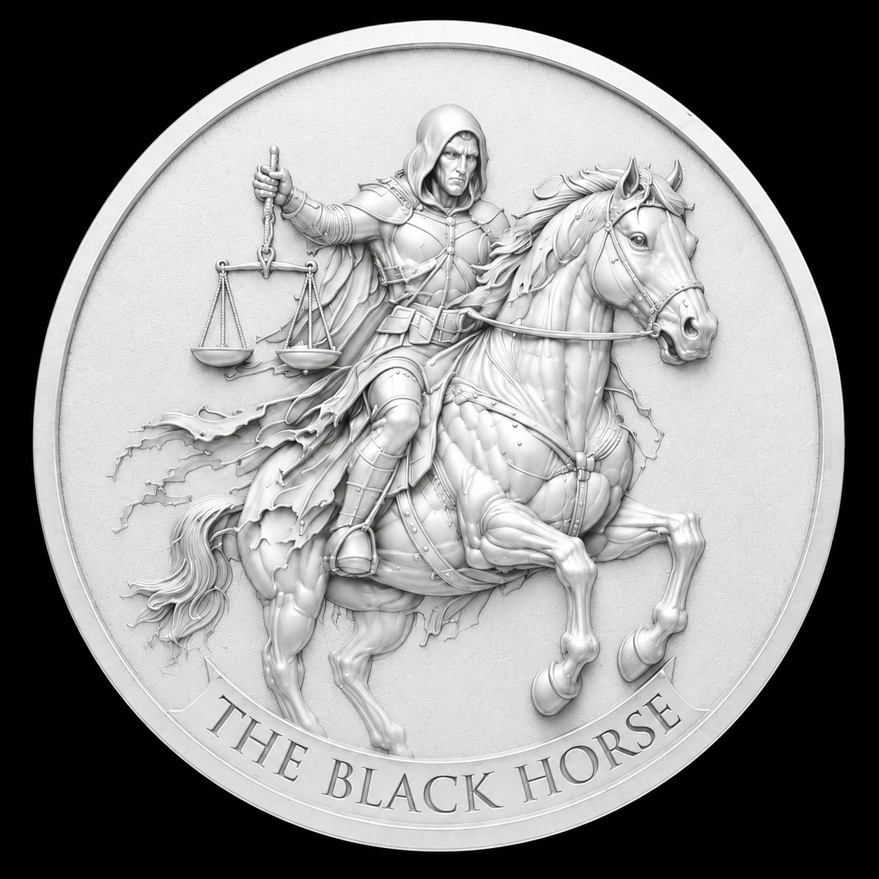 The Four Horsemen of the Apocalypse 4 x 3g Silver Medal Set (07/13)