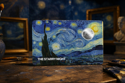 2026 Starry Night 1g Silver Round in Card