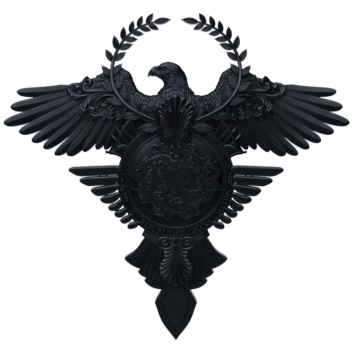 2026 Ghana SPQR 2 oz .999 Silver Coin Blind Box (4/22)