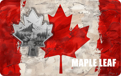 2026 Maple Leaf 1/500 oz Palladium Medal in Card (07/10)