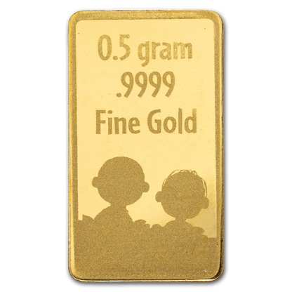 2026 PAMP Peanuts - It's the Great Pumpkin 60th Ann. 0.5g Gold Bar