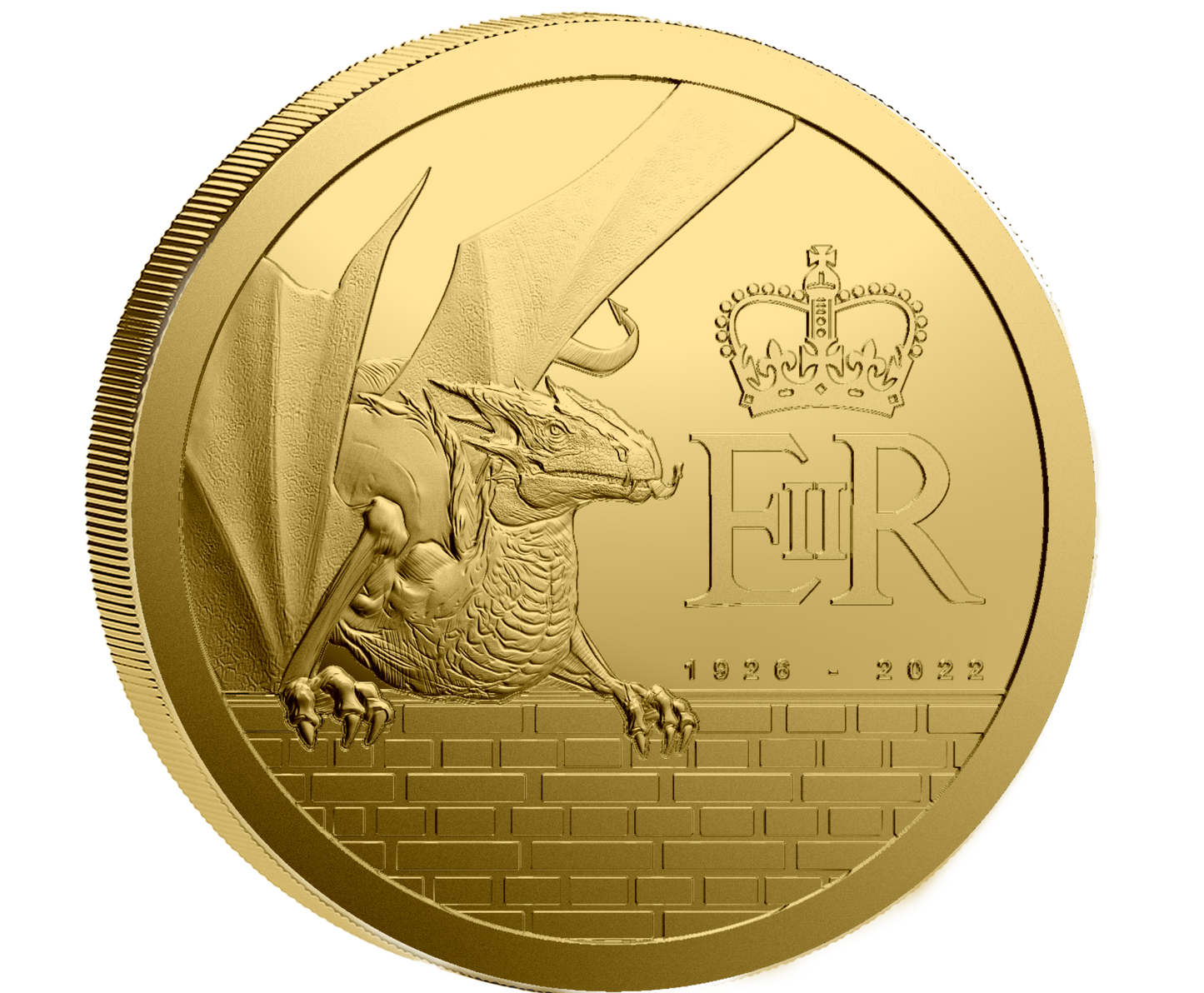 2026 Pitcairn Islands Queen's Beast Dragon 1/100 oz Gold Coin (07/03)