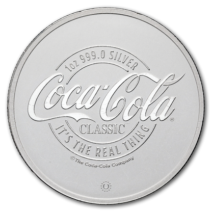 Estimate: 2026 PAMP Coca-Cola Polar Bears Colorized 1 oz Silver Round in TEP