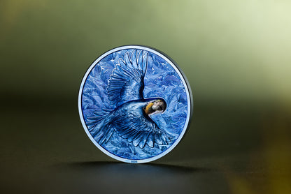 2026 Cook Islands Spectrum - Parrot 1 oz Silver Coin