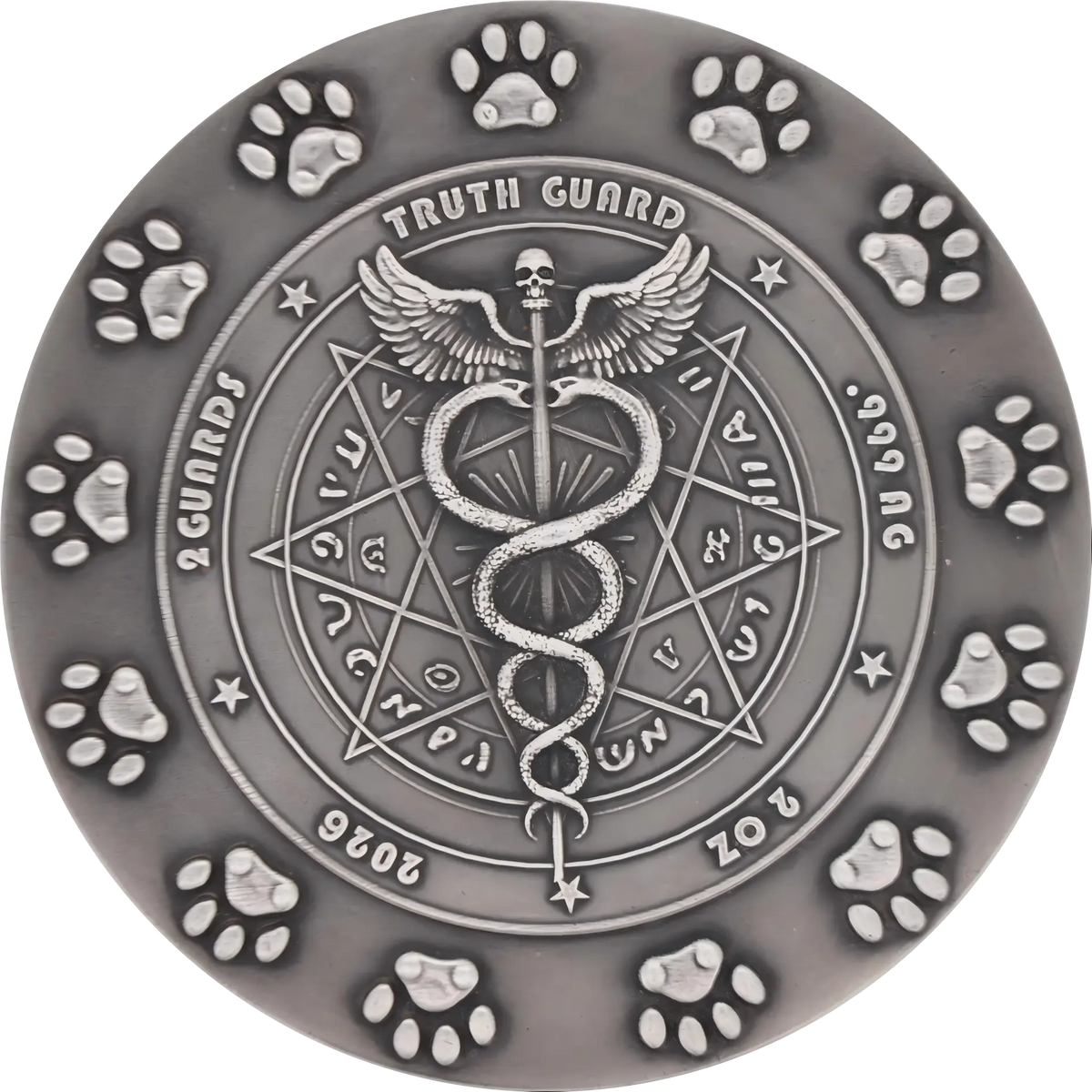 2026 Truth Guard World Feline Series - Ragdoll 2 oz Silver Coin