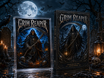 Grim Reaper Colorized 5 oz Copper Foil