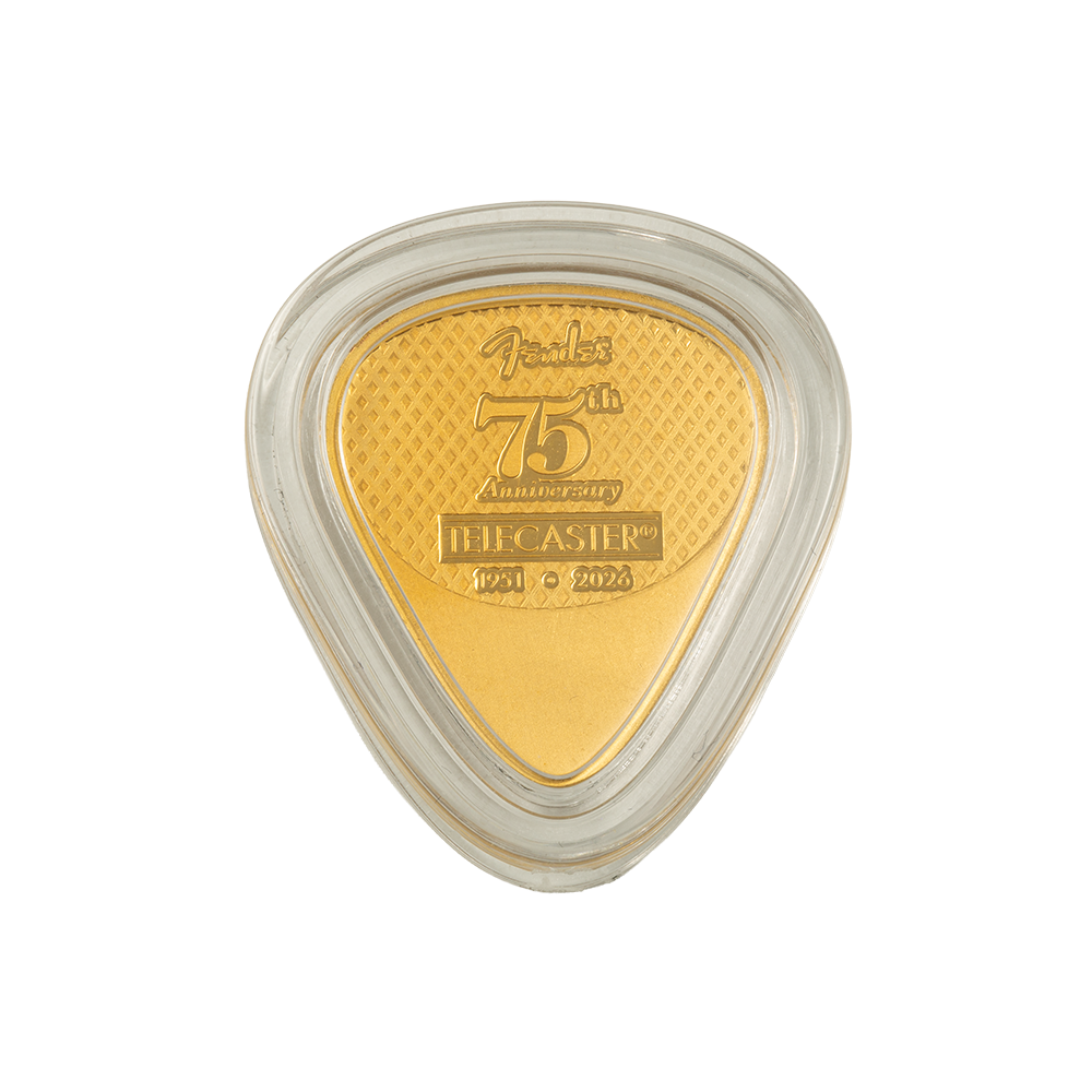 Estimate: 2026 Niue Fender Telecaster 75th Anniversary 5g Gold Bar (08/12)