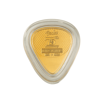 Estimate: 2026 Niue Fender Telecaster 75th Anniversary 5g Gold Bar (08/12)